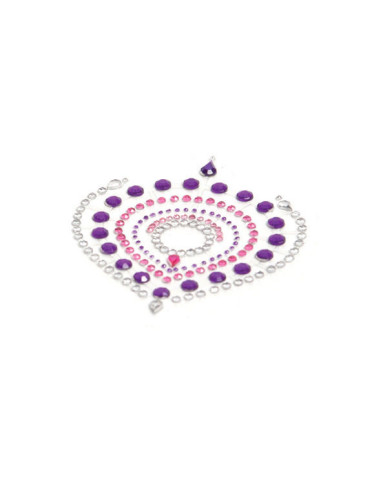 BIJOUX - INDISCRETS FLAMBOYANT LILA ir PINK