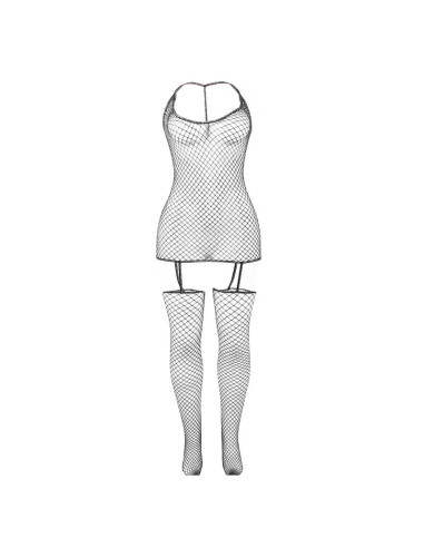 SUBBLIME - 951955 SHINY FISHNET BODYSTOCKING ONE SIZE