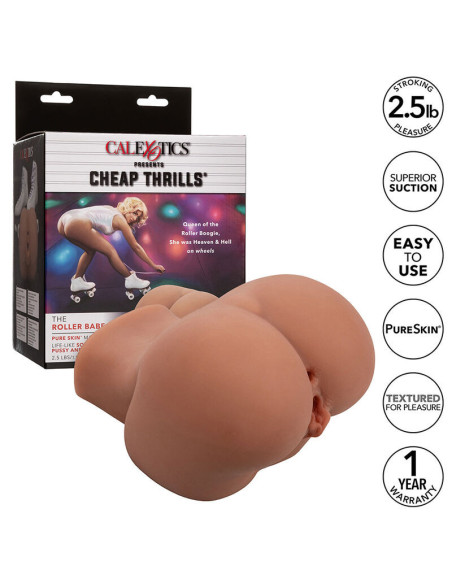 CALEXOTICS - Dvigubo realistinio kūno masturbatorius „Roller Babe“