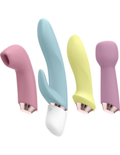 SATISFYER - MARVELOUS FOUR VIBRATOR and AIR PULSE SET