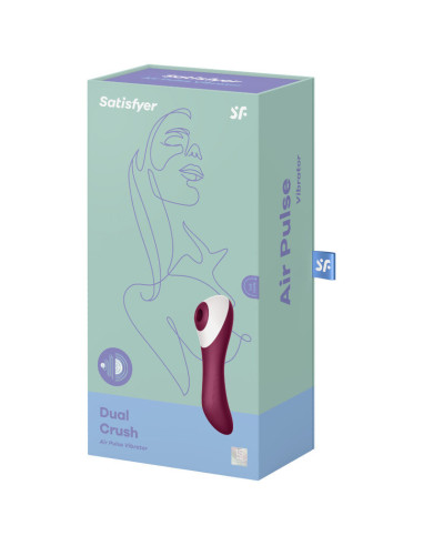 SATISFYER - Dvigubo slėgio oro pulsavimo vibratorius