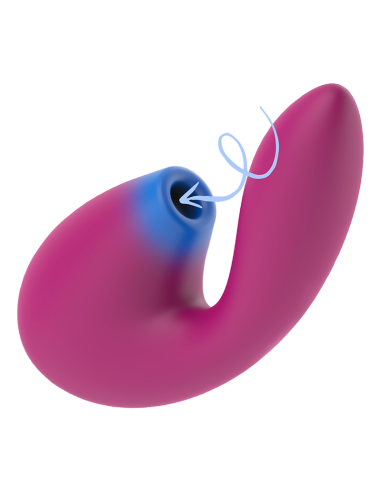 COVERME - klitorio siurbiklis ir galingas G-SPOT vibratorius