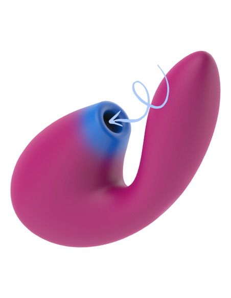 COVERME - klitorio siurbiklis ir galingas G-SPOT vibratorius