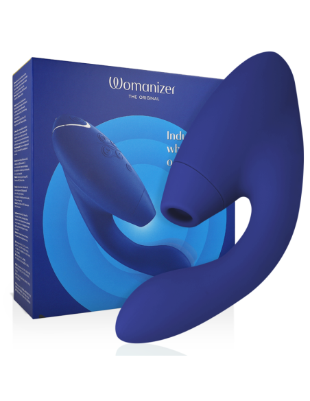 WOMANIZER - DUO 2 STIMULIACINIS MĖLYNAS
