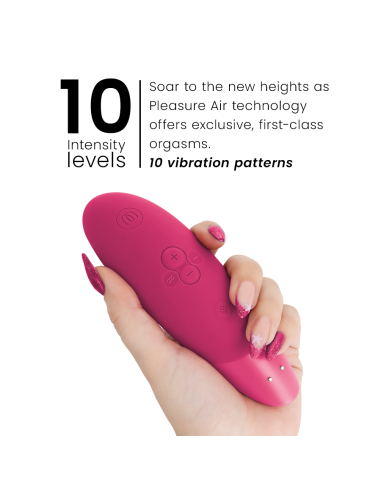 WOMANIZER - ENHANCE KLITORIO STIMULIATORIAUS VIBRANT PINK