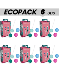 ECOPACK 6 VIENETAI - HAPPY LOKY KEGEL KAROLIUKAI DUBENSO DANGOS REMONTO TRENIRUOČIAMS