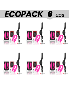 ECOPACK 6 VIENETAI - WEARWATCH DVIGUBŲ VIBRAVIMŲ TECHNOLOGIJA WATCHME FUCHSIA-AZABACHE