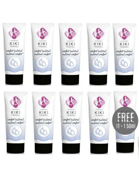 KIKÍ TRAVEL - COMFORT NATŪRALUS LUBRIKANTAS 50 ML 101 NEMOKAMAI