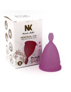 NINA KIKÍ - MENSTRUACINĖ TAURELĖ VIOLETINĖ S DYDŽIO 6 1 NEMOKAMAI 2