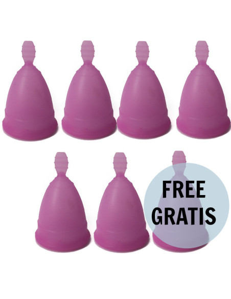 NINA KIKÍ - MENSTRUACINĖ TAURELĖ VIOLETINĖ S DYDŽIO 6 1 NEMOKAMAI