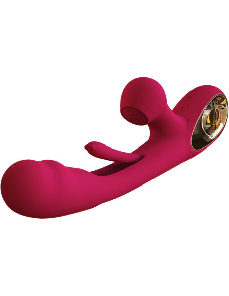 ARMONY - IMPACT SWING VIBRATOR and DUAL STIMULATOR MODEL 2 BORDEAUX