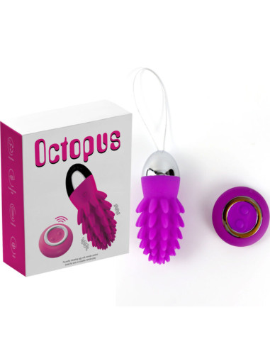 ARMONY - OCTOPUS CACTUS VIBRATING EGG VIOLET REMOTE CONTROL