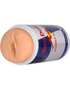 ALIVE - RED DOLL MALE MASTURBATOR VAGINA ENERGETIC DRINK CAN 2