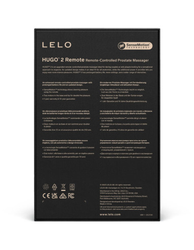 LELO - HUGO 2 GREEN REMOTE CONTROL PROSTATE MASSAGER