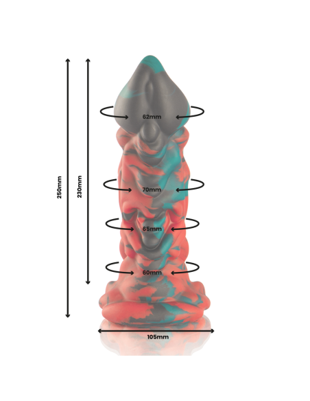 EPIC - PHOBOS DILDO MEILĖS IR DŽIAUGSMO VAIKAS, DIDELIS DYDIS