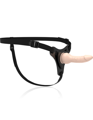 FETISH SUBMISSIVE HARNESS - FLESH REALISTIC SILICONE 16 CM