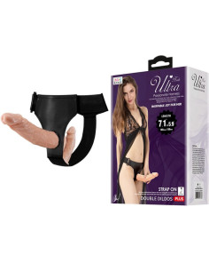 BAILE - ULTRA PASSIONATE DOUBLE DILDOS WITH HARNESS 2