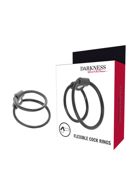 DARKNESS – intensyvesni dvigubi varpos žiedai.