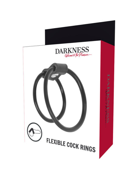 DARKNESS – intensyvesni dvigubi varpos žiedai.