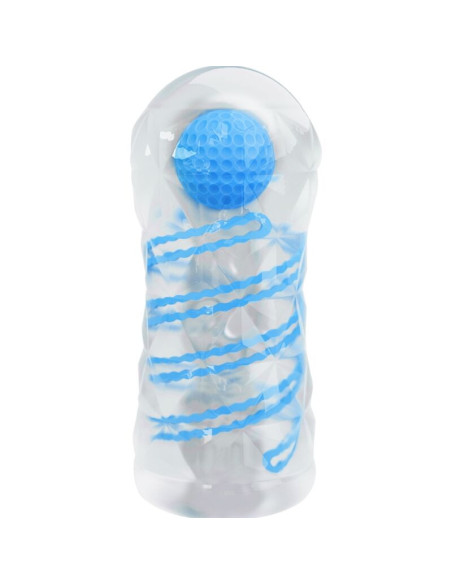 PRETTY LOVE - SMALL MASTURBATOR WITH BLUE SPIRALS