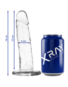 X RAY - SKAIDRUS PADAŽAS 18 CM -O- 4 CM
