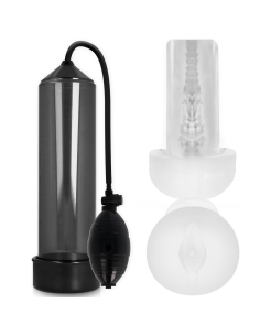 PUMP ADDICTED - RX3 BLACK WITH PLEASURE SLEEVE