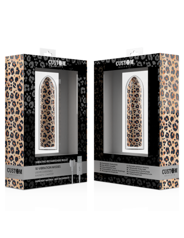CUSTOM BULLETS - LEOPARD MAGNETIC 10 INTENSYVUMŲ