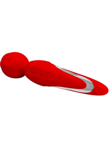 PRETTY LOVE “ – WALTER vibratorius „Wand Wand“ raudonas