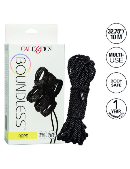 CALEXOTICS - BERIBIĖ VIRVĖ 10 M JUODA