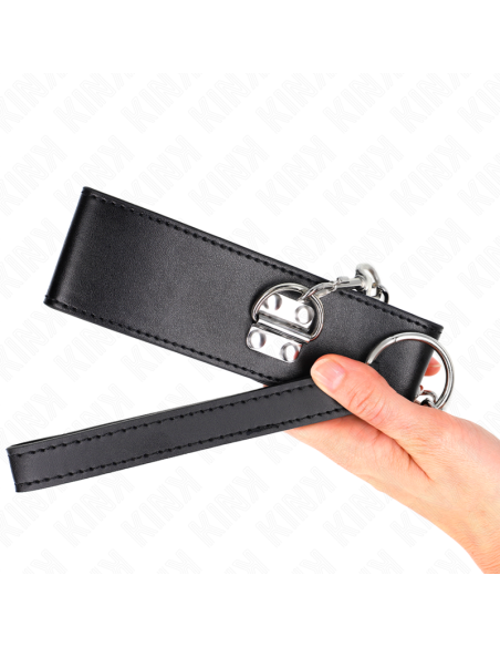 KINK - KARO PĖDULYS SU DIRŽU 65 CM SU PLAČIU JUODU DIRŽELIU, REGULIUOJAMAS 33,5-41 CM X 5 CM