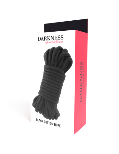 DARKNESS - japoniška virvė 10 m juoda