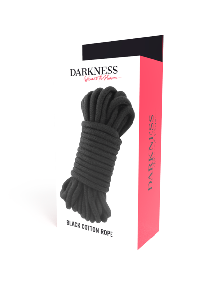 DARKNESS - japoniška virvė 10 m juoda