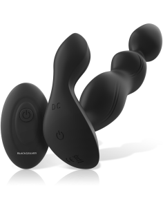 BLACKandSILVER - CORA ANAL PLUG SILICONE REMOTE CONTROL 2