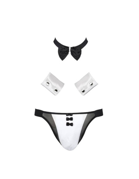 PASSION - 036 SLIP ALFROJO BLACK S-M