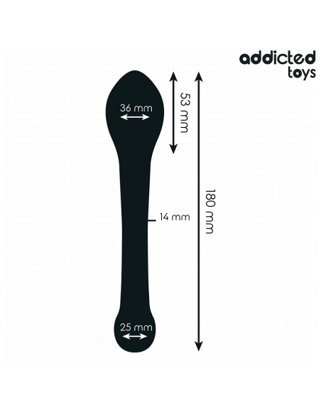 ADDICTED TOYS - ANALINIS STIMULIACIJOS SILIKONINIS 18 CM