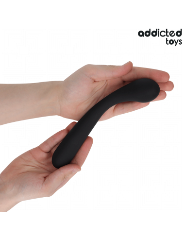 ADDICTED TOYS - Dvigubas analinis masažuoklis iš silikono 22,5 cm