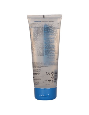 HOT - SUPERGLIDE LIQUID PLEASURE VANDENS PAGRINDU LUBRIKANTAS 200 ML