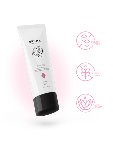 BRUMA - ALOE VERA SLIDING GEL SWEETS FLAVOR 100 ML