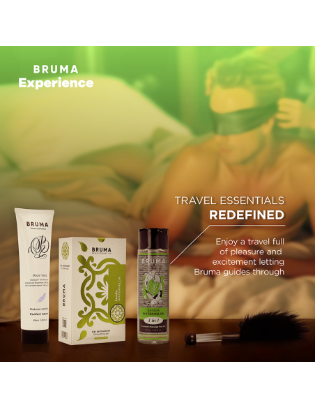 BRUMA XPERIENCE - SWEET WATERMELON TEMPTATION KIT WITH ORGASM ENHANCER