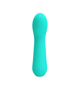 PRETTY LOVE - FAUN ĮKRAUNAMAS VIBRATORIUS AQUA GREEN 2