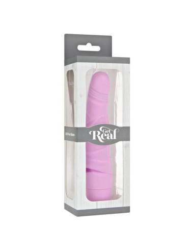 GET REAL - MINI CLASSIC SLIM VIBRATORIUS ROŽINIS