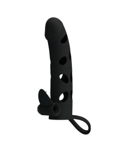 PRETTY LOVE - SILICONE COVER WITH VIBRATION 15.2 CM