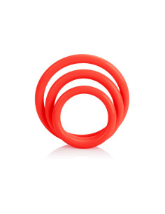 CALEXOTICS - TRI-RINGS SET RED 2