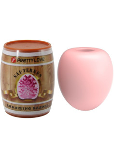 PRETTY LOVE – vyriškas masturbatorius, rožinis, 2 modelis