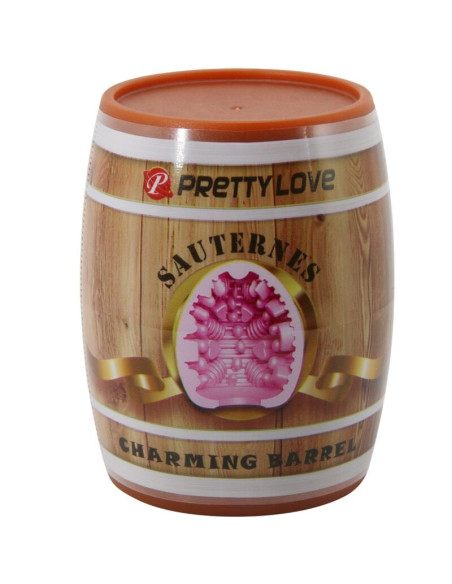 PRETTY LOVE – vyriškas masturbatorius, rožinis, 2 modelis