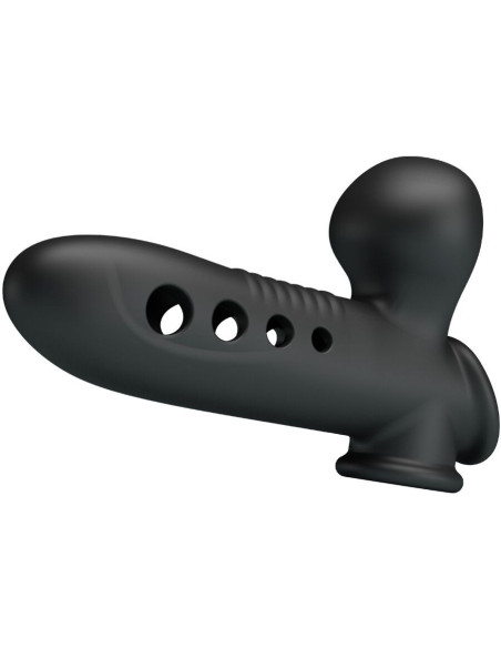 PRETTY LOVE - CRANE PENIS SLEEVE WITH AIRBAG BLACK