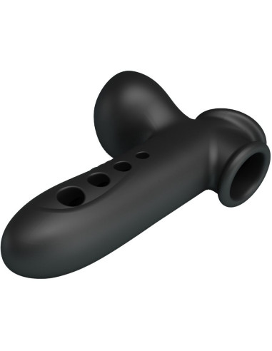 PRETTY LOVE - CRANE PENIS SLEEVE WITH AIRBAG BLACK