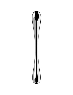 SATISFYER - COSMIC CREST 1 NERŪDĖJANČIO PLIENO DVIGUBAS DILDO 2