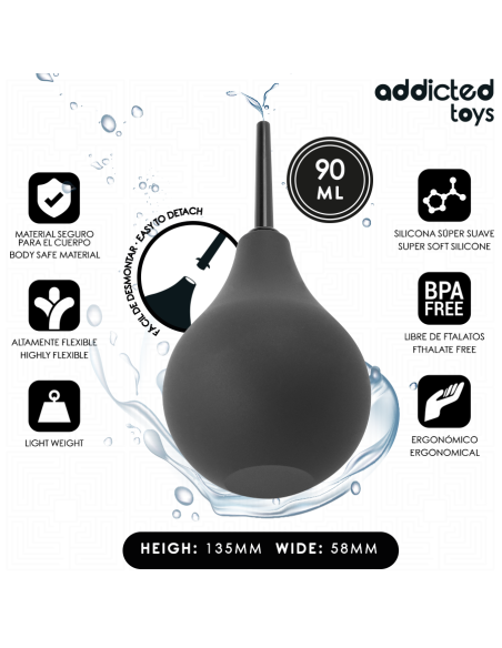 ADDICTED TOYS - TRAVEL ANAL CLEANER SIZE S 90 ML