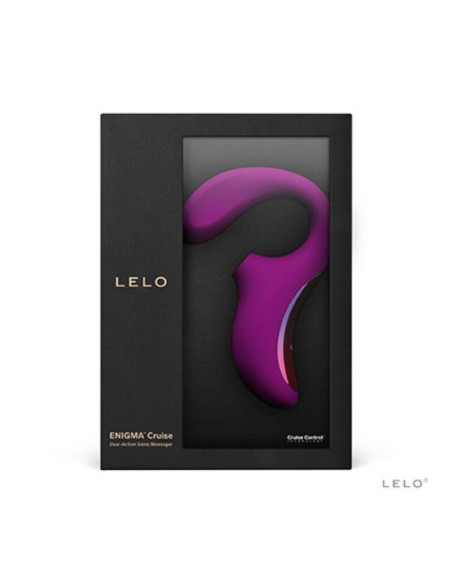 LELO - ENIGMA CRUISE DOUBLE STIMULATION SONIC MASSAGER PURPLE